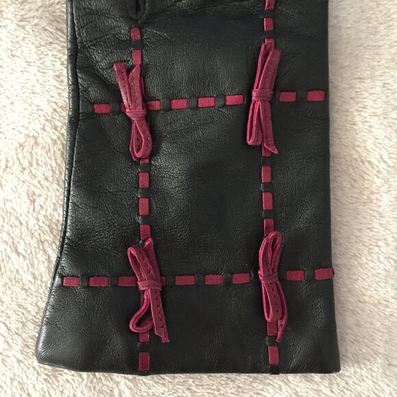 Leather gloves sz 7 - Picture 4 of 8